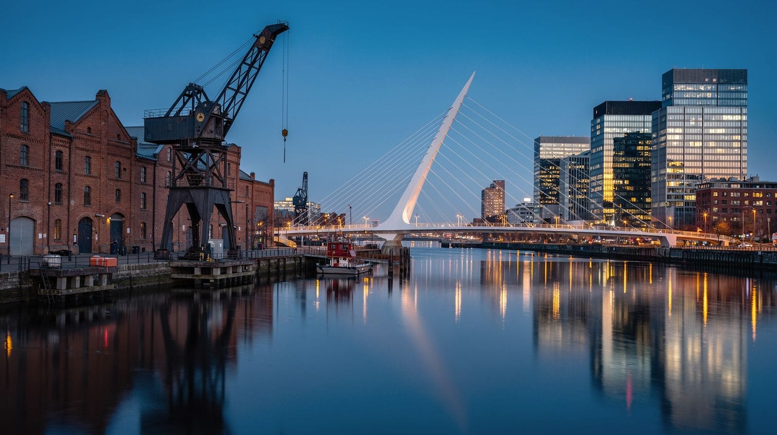 Spaziergang durch Puerto Madero: die moderne Hafenstadt, nicht die Altstadt