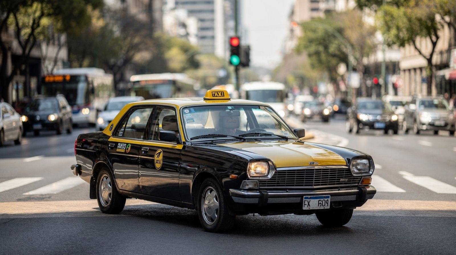 Taxis, Remises und Fahrdienst-Apps in Buenos Aires